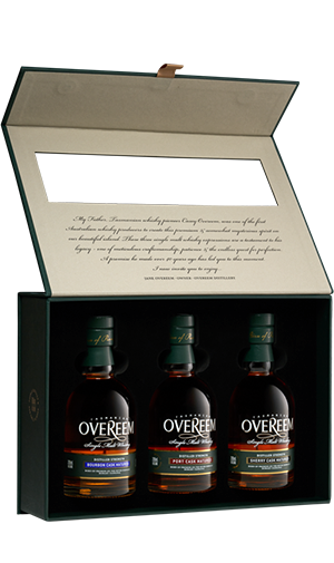 Overeem Single Malt Core Range Trio Gift Pack