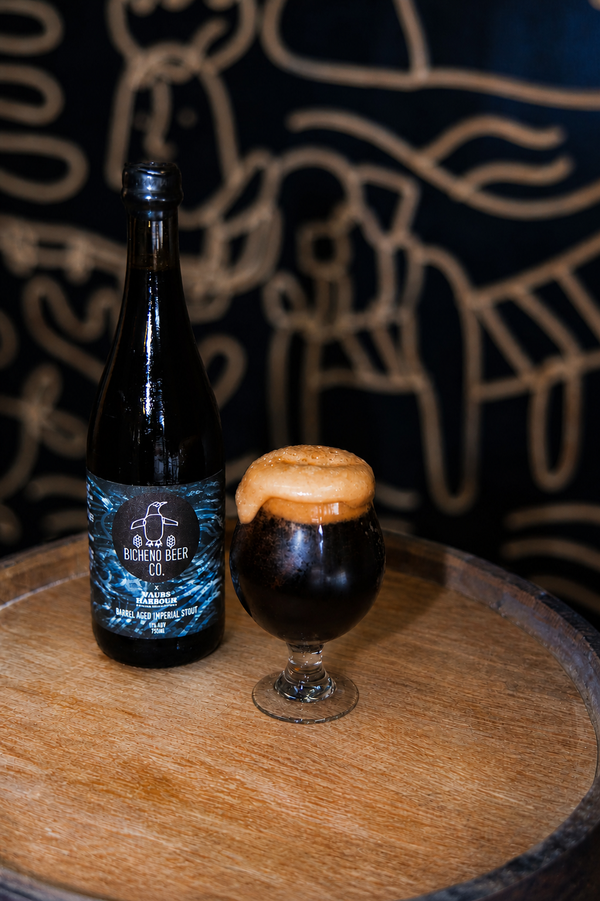 Bicheno Beer Co. x Waubs Harbour Barrel Aged Imperial Stout