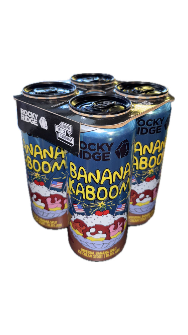 Rocky Ridge 'Banana Kaboom' Imperial Banana Split Ice Cream Stout