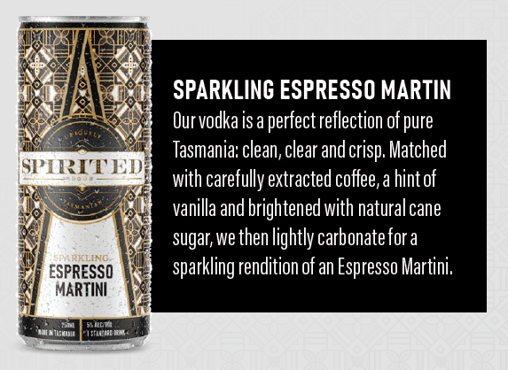 Spirited Sparkling Espresso Martini
