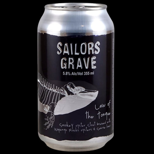 Sailors Grave Law Of The Tongue Smokey Oyster Stout