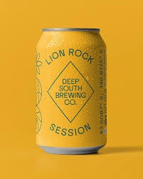 Deep South Brewing 'Lion Rock' Session Ale