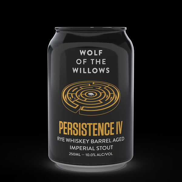 Wolf of the Willows 'Persistence IV' Rye Whiskey Barrel Aged Imperial Stout