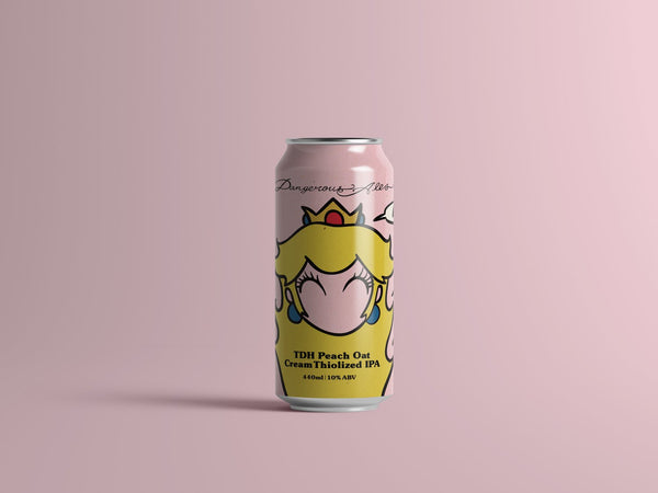 Dangerous Ales 'Princess Peach' TDH Oat Cream Thiolized IPA