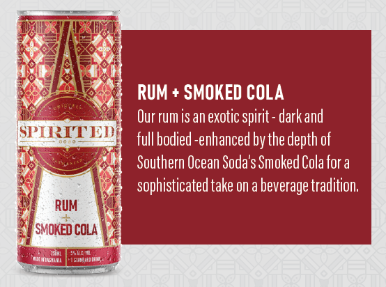 Spirited Rum and Smoked Cola