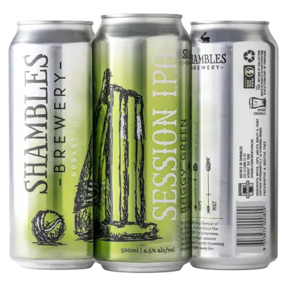 Shambles 'Baggy Green' Session IPA