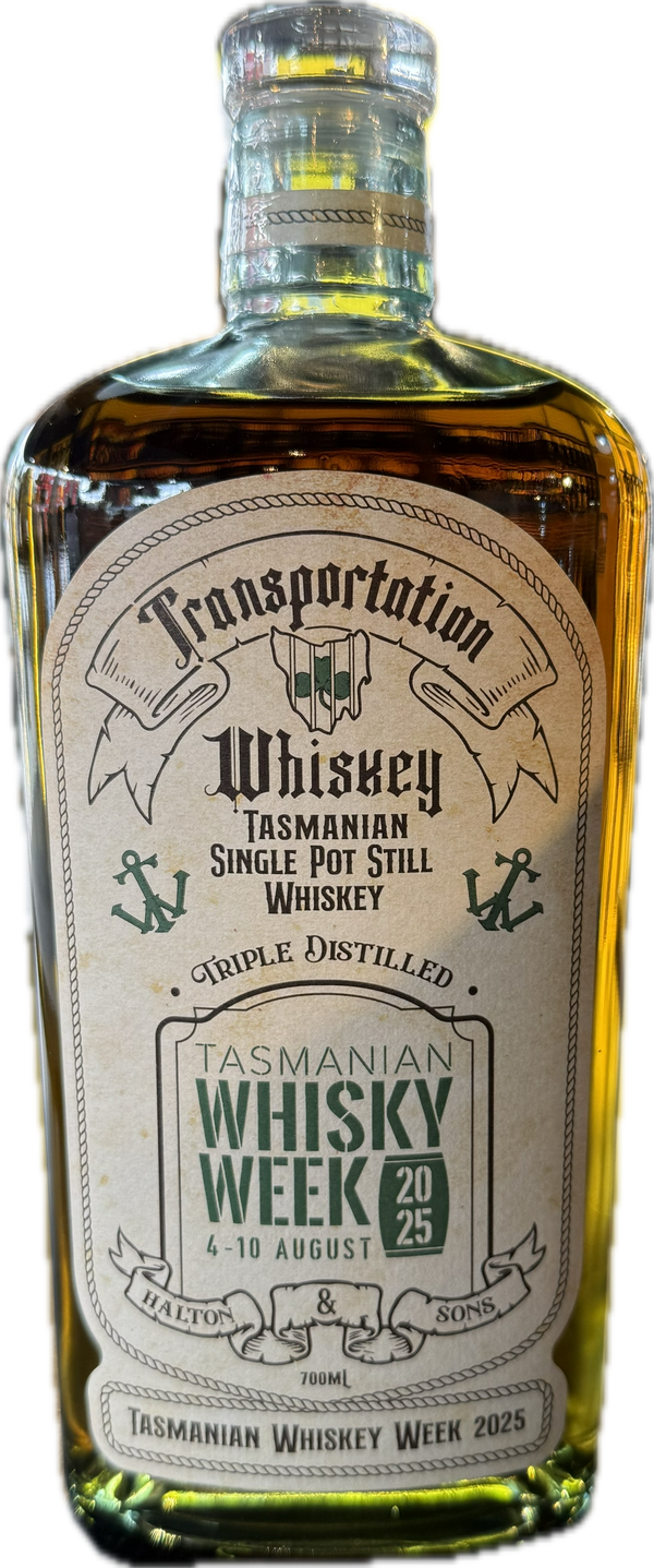 Transportation Tasmanian Whisky Week 2025 Whiskey