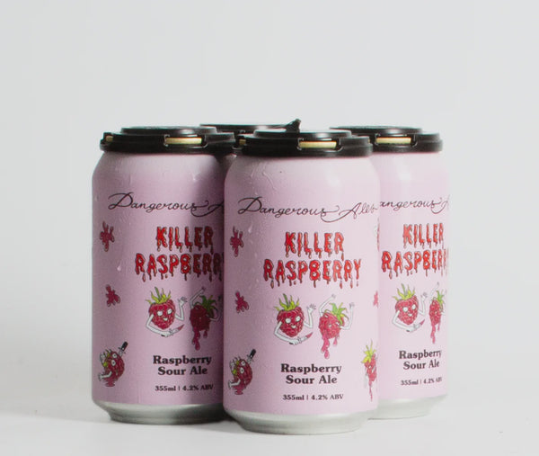 Dangerous Ales Killer Raspberry Sour Ale 4 Pack