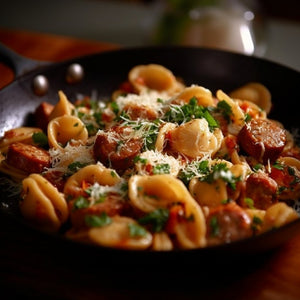 Discover the Perfect Wine Pairing for Amy's Creamy Pork Sausage & Fennel Pasta - Hop Vine & Still
