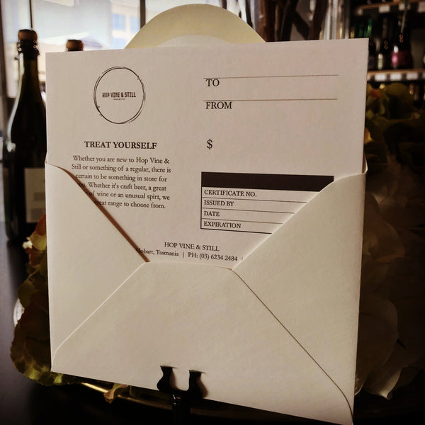 Hop Vine & Still Gift Cards have just arrived in store! - Hop Vine & Still