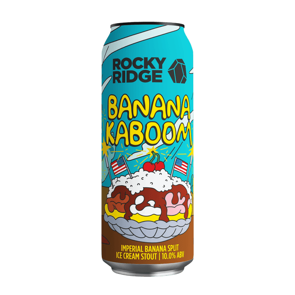 Rocky Ridge 'Banana Kaboom' Imperial Banana Split Ice Cream Stout