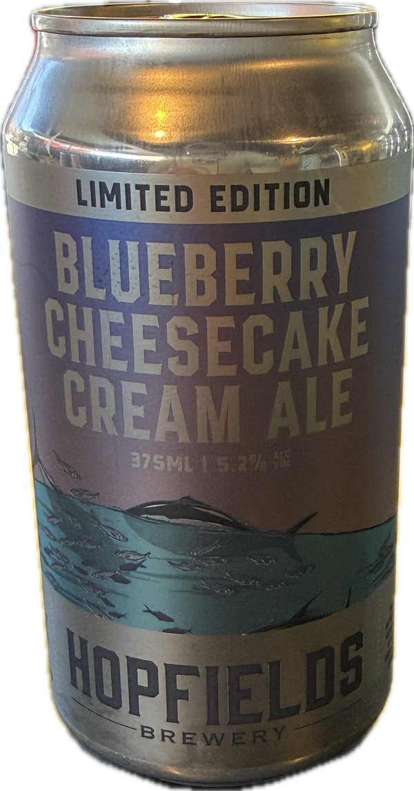 Hopfields Brewery Blueberry Cheesecake Cream Ale