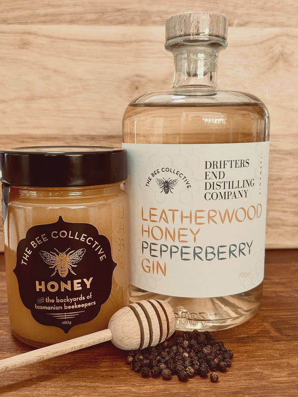 Drifters End Leatherwood Honey and Pepperberry Gin