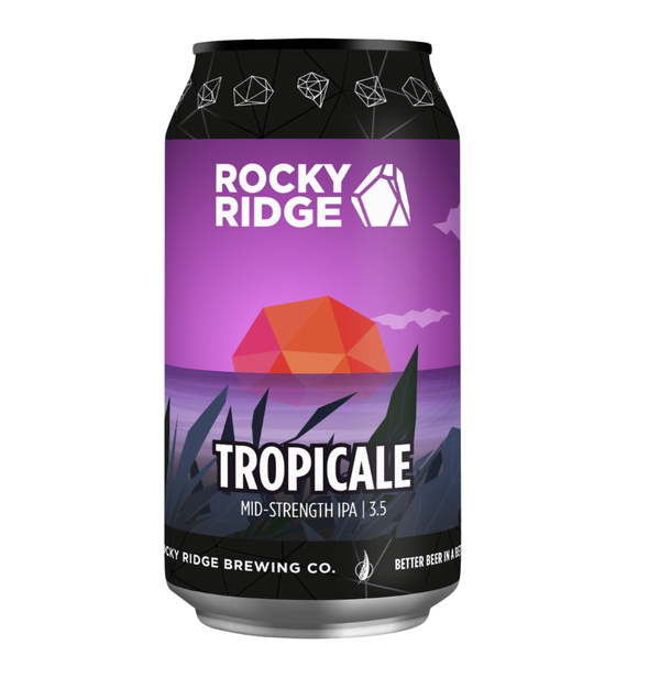 Rocky Ridge Tropicale Mid IPA 375ml