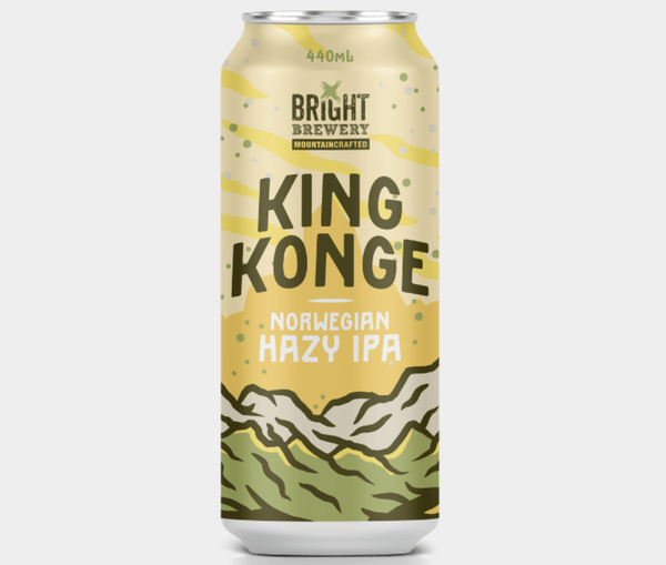 Bright Brewery King Konge Norwegian Hazy IPA 440ml