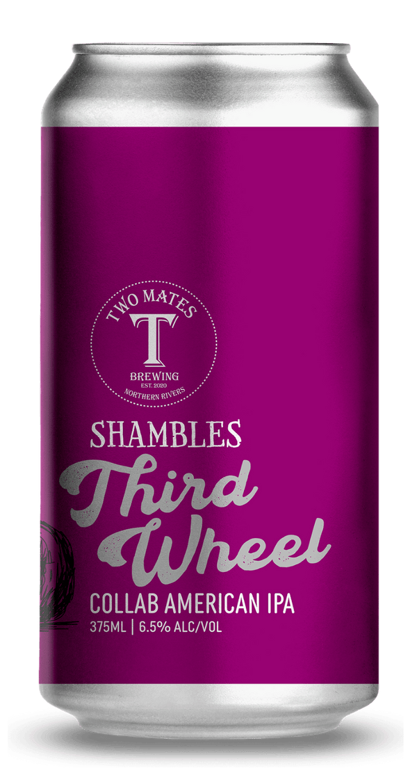 Shambles x Two Mates Third Wheel IPA 375ml