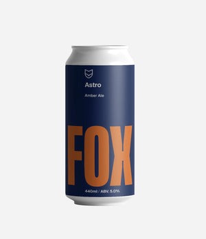 Fox Friday Astro Amber Ale 440ml - Hop Vine & Still