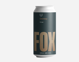 Fox Friday Donkey Porter 440ml - Hop Vine & Still