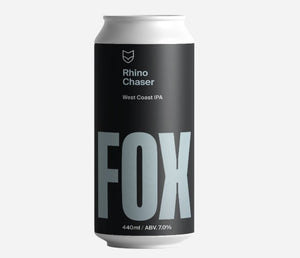 Fox Friday Rhino Chaser West Coast IPA 440ml - Hop Vine & Still