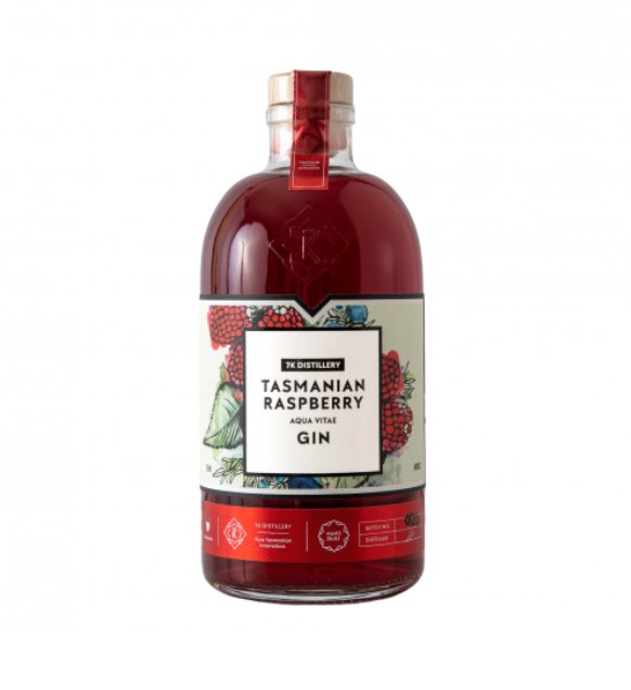 7K Aqua Vitae Raspberry Gin 725ml - Hop Vine & Still