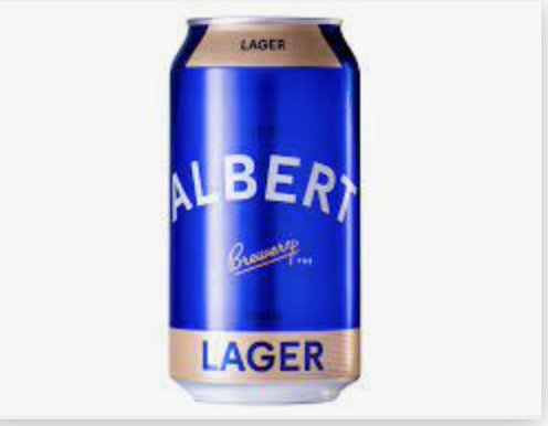 Albert Brewery Lager 375ml - Hop Vine & Still