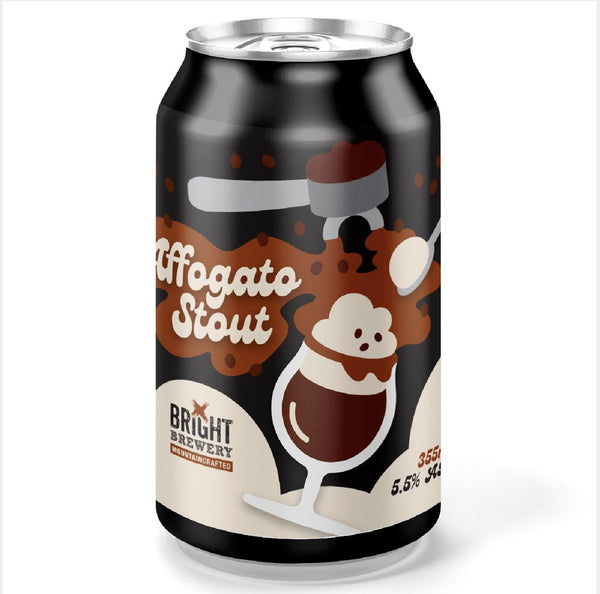 Bright Brewery Affogato Stout 355ml - Hop Vine & Still