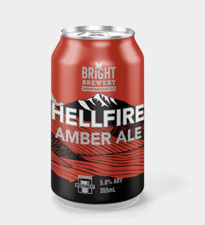 Bright Brewery Hellfire Amber Ale 355ml - Hop Vine & Still