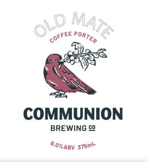 Communion Old Mate Coffee Porter 375ml - Hop Vine & Still