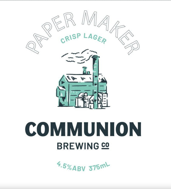 Communion Paper Maker Lager 375ml - Hop Vine & Still