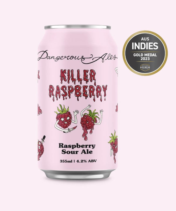 Dangerous Ales Killer Raspberry Sour 355ml - Hop Vine & Still