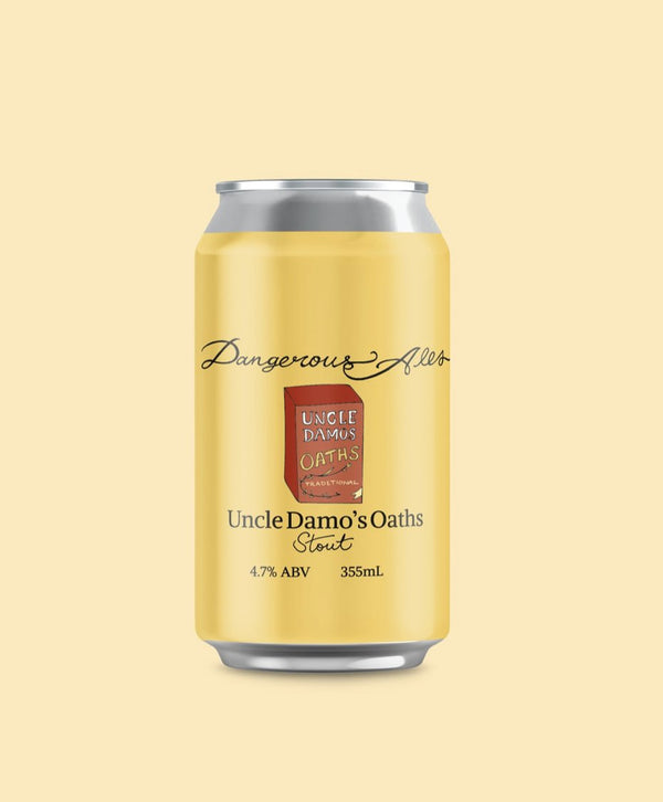 Dangerous Ales Uncle Damo's Oaths Stout 355ml - Hop Vine & Still