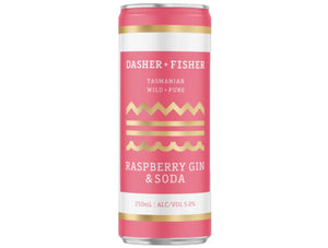 Dasher + Fisher Raspberry & Soda 250ml - Hop Vine & Still