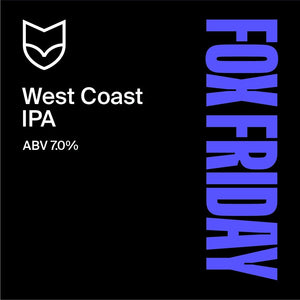Fox Friday West Coast IPA 440ml - Hop Vine & Still