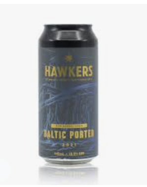 Hawkers 2021 Rum Barrel Baltic Porter 440 ml - Hop Vine & Still