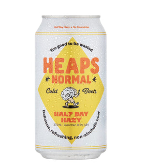 Heaps Normal Half Day Hazy 0.5% Non Alc 375ml - Hop Vine & Still