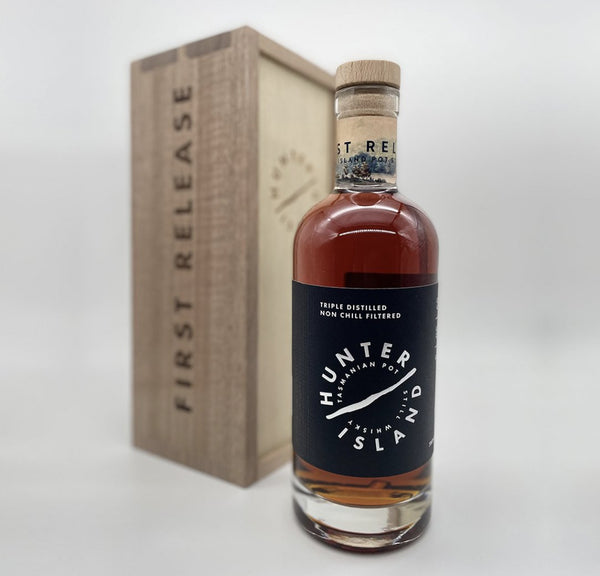 Hunter Island Pot Still Whisky 700ml - First Release Bottle 51 - Hop Vine & Still
