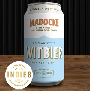 Madocke Brewing Company Belgian Style Witbier 375ml - Hop Vine & Still
