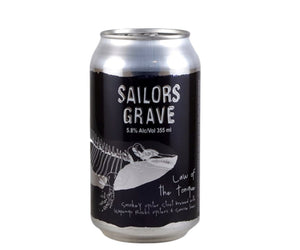 Sailors Grave Law of the Tongue Oyster Stout 355ml - Hop Vine & Still
