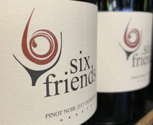 Six Friends Tasmania Pinot Noir 2019 750ml - Hop Vine & Still
