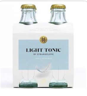 Strangelove Light Tonic 4 x 180ml - Hop Vine & Still