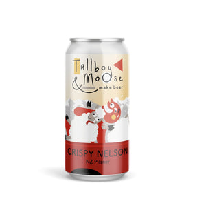 Tallboy & Moose Crispy Nelson NZ Pilsner 375ml - Hop Vine & Still