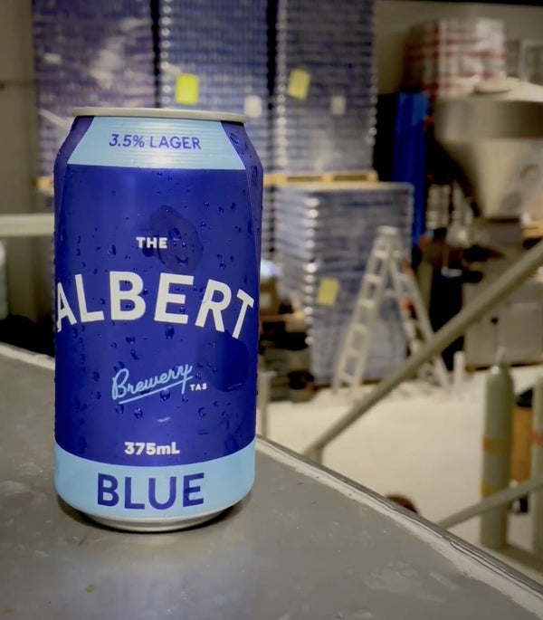 The Albert Blue Lager 3.5% 375mL - Hop Vine & Still