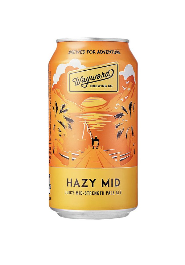 Wayward Brewing Hazy Mid 375ml - Hop Vine & Still