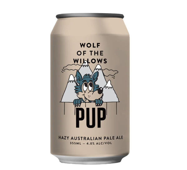 Wolf of the Willows 'Wolf Pup' Hazy Pale 355ml - Hop Vine & Still